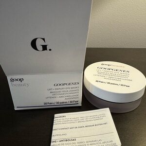 Goop Goopgenes Lift Depuff Eye Masks 30 Eye Masks NIB EXP 9/25